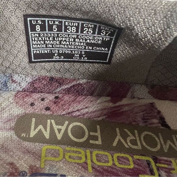 Edgers memory foam casual‎ shoe Womens 8 - Picture 9 of 9